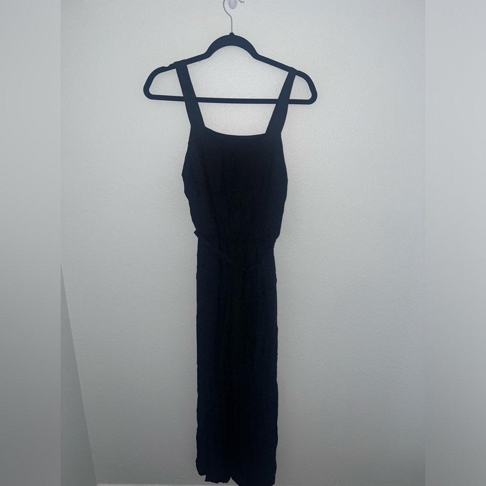 Xhiliration Black Sleeveless Romper Size Small